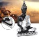 thumbnail image 5 of Decoración De Buda, Estatua De Buda Meditando Decorativa Retro Exquisita Para Hotel Para Yoga En Casa, 5 of 7