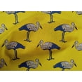 thumbnail image 4 of oneOone Cotton Cambric Fabric Heron Block Printed Craft Fabric BTY 56 Inch Wide, 4 of 4