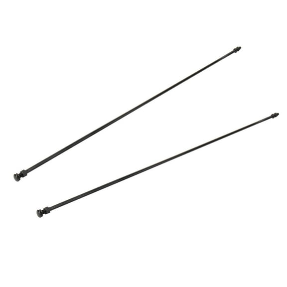 Black Radiator Support Rods, Fits 1932-36 Ford
