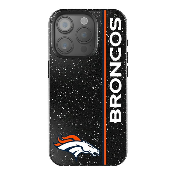 Keyscaper Black Denver Broncos iPhone Bling Case