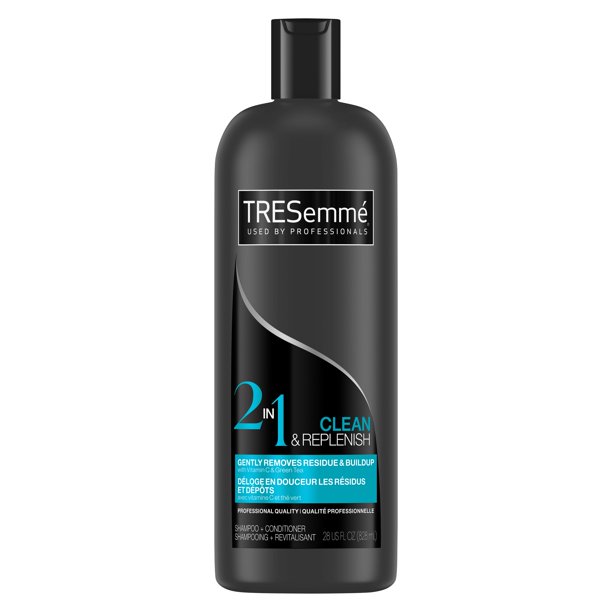Tresemme Cleanse And Replenish 2 In 1 Shampoo And Conditioner Hydrating Shampoo To Cleanse And Moisturize 28 Oz Walmart Com Walmart Com