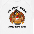 thumbnail image 4 of Inktastic Turkey Here For The Pie Boys or Girls Baby Bodysuit, 4 of 5