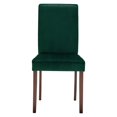 thumbnail image 3 of Modway Prosper Upholstered Velvet Dining Side Chair in Green (Set of 2), 3 of 4