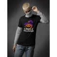 thumbnail image 2 of Happy Halloween Spooky Pumpkin  T-Shirt Men -Image by Shutterstock, Male 3X-Large, 2 of 4