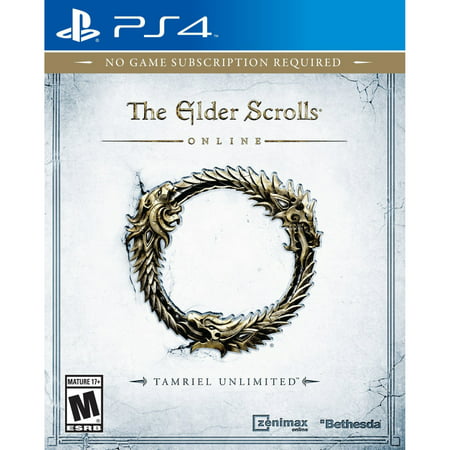 Bethesda Elder Scrolls Online: Tamriel Unlimited Video Game for PS4 or Xbox (Best Xbox One Strategy Games)
