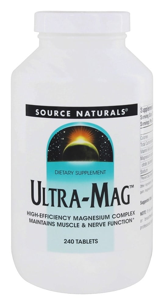 Source Naturals Source Naturals  Ultra-Mag, 240 ea