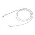 thumbnail image 1 of Eyeglasses Retainer Chain Reading Glasses Sunglass Beaded Rope retainer chain eyeglass Eyewear Strap Holder Decoration, White, 1 of 8