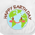 thumbnail image 4 of Inktastic Happy Earth Day Boys or Girls Baby Bib, 4 of 4