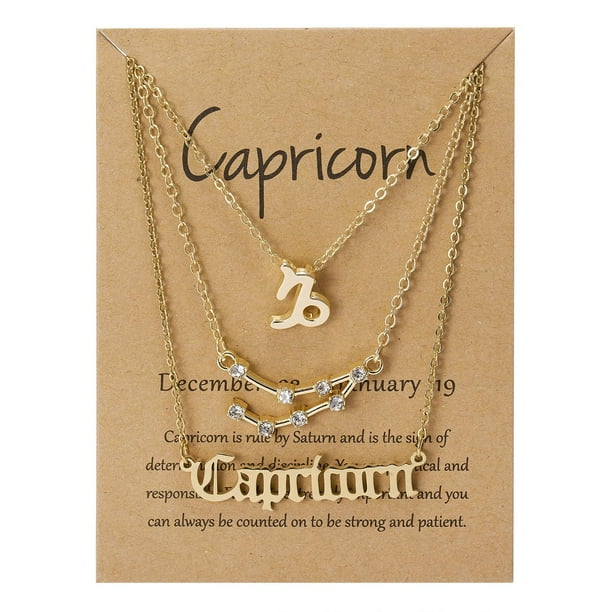 Collar para mujer, joyería para mujer, conjunto de 3 piezas de joyería para mujer, collar con la letra "doce" en inglés antiguo.