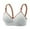Blue, variant on Seductiva Bras for Women Bras for Older Women 2025 Upgraded Front Closure Bras for Seniors Full Support Wireless Bralette No Underwire Bra