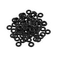 thumbnail image 1 of 100 tapones de silicona para juntas tóricas, reutilizables, para decoración DIY Negro, 1 of 9