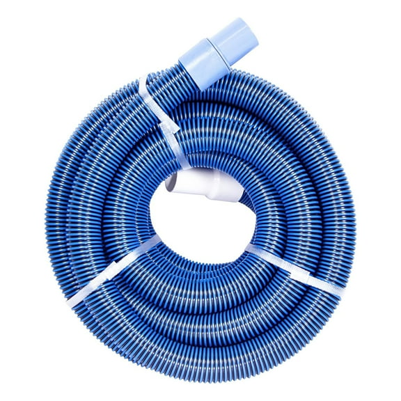 Swimline HydroTools 50’ Premium Spiral Wound Pool Vacuum Hose & Swivel Cuff