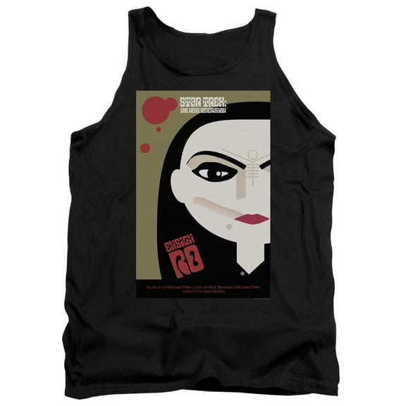 Star Trek Tng Season 5 Episode 3 Adult Tank Top Black