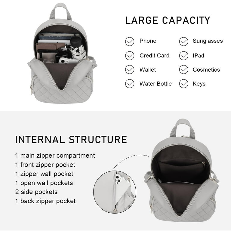 back zip mini backpack James Perse 2 interior slip pockets Neoprene Mini Backpack - All
