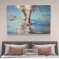 thumbnail image 4 of Abstract Art Modern Decorative Painting Foot Framed Canvas Poster Bedroom Decor Sports Landscape Office Room Decor Gift,Frame-style,20x30inch(50x75cm), 4 of 8