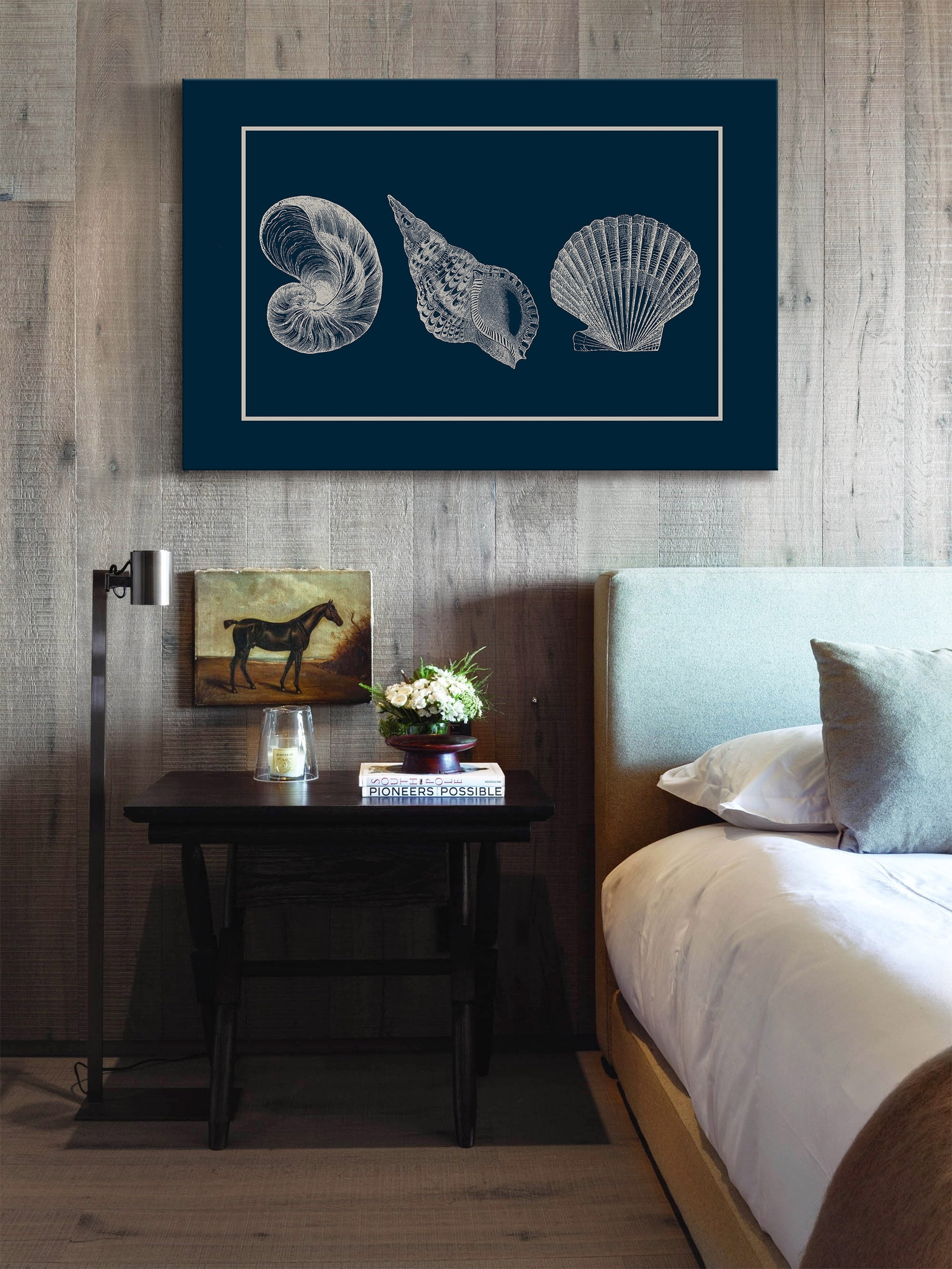 "Shells" Painting Print on Wrapped Canvas
