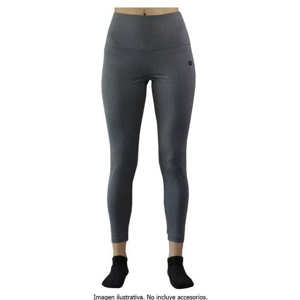 Legging Wilson Talla EG con Cintura Alta Gris Oxford