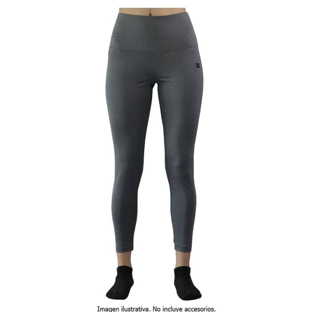 Legging Wilson Talla CH con Cintura Alta Gris Oxford