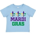 thumbnail image 3 of Inktastic Mardi Gras Fleur De Lis Trio Boys or Girls Toddler T-Shirt, 3 of 5