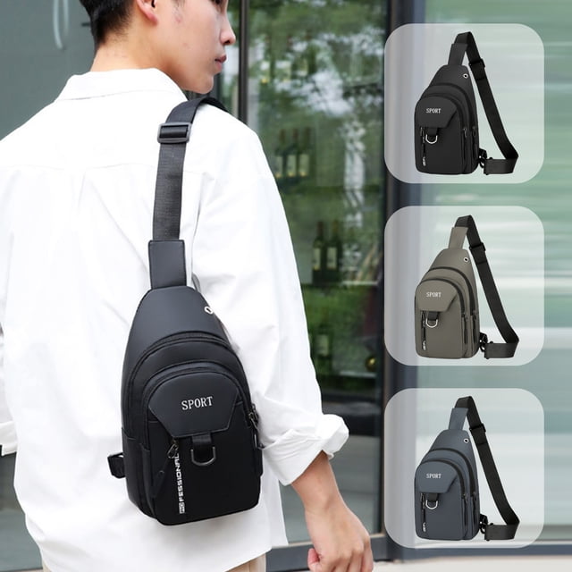 Mochila Bandolera Multiusos Xihbxyly Cosas Por Menos de 5 Dolares para Hombre y Mujer