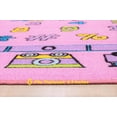 thumbnail image 3 of HR-Kids Rugs Letters/Numbers/Math Symbols-Boys/Girls411 X 611 Educational Play mat for School/Daycare/Nursery Non-Slip Carpet-Teachers ToolPink, 3 of 5