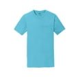 thumbnail image 5 of Port & Company Pigment Dyed Pocket Tee-S (Tidal Wave), 5 of 6