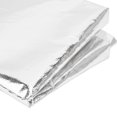 thumbnail image 2 of Self Adhesive Reflective Gold High Temperature Heat Shield Wrap Tape Thermal Insulation for Wrapping Wires Fuel Lines Silver, 2 of 8
