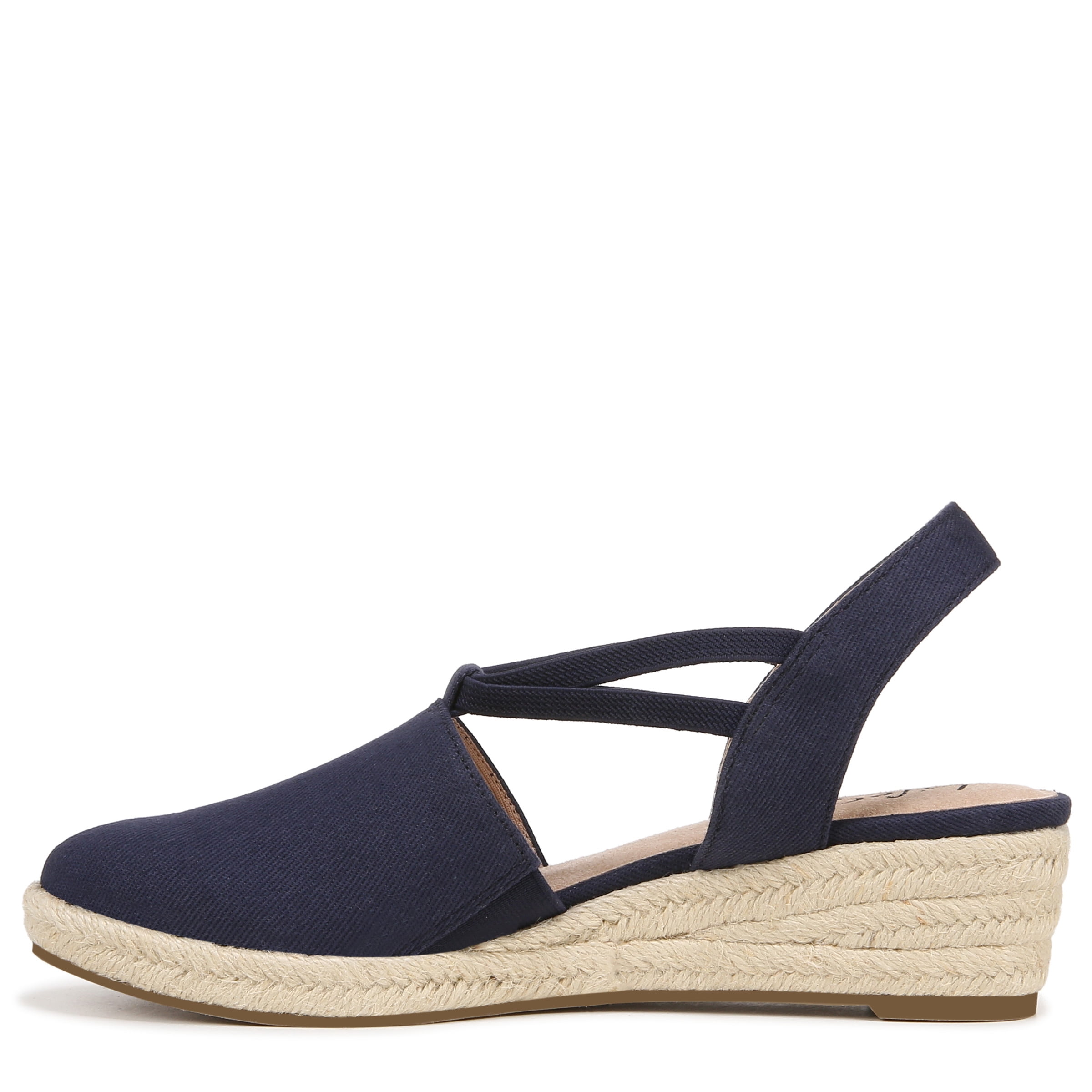 LifeStride Women's Katrina 2 Espadrille Wedge Sandal - Medium \u0026 Wide Width  - Walmart.com