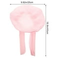 thumbnail image 2 of WEUVEB 3 Pcs Bonnet de Douche pour Bébé Confortable Design Élastique Réutilisable Durable, 2 of 5