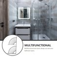 thumbnail image 2 of Weiweiguan 2pcs Shelf Support Bracket Wall Mounted Triangle Rack Shower Shelf With Screws, 2 of 7