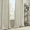 thumbnail image 3 of Madison Park Anaheim Polyester Jacquard Panel with Fleece Lining in Natural, 3 of 5
