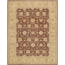 Pasargad Home Ferehan Collection Hand-Knotted Lamb's Wool Area Rug- 8' 6" X 11' 3"