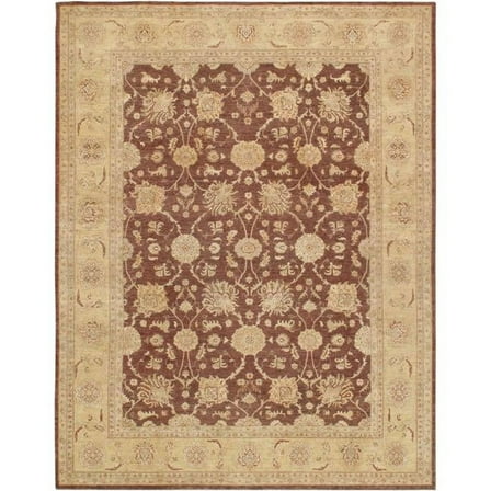 Pasargad Home Ferehan Collection Hand-Knotted Lamb's Wool Area Rug- 8' 6" X 11' 3"