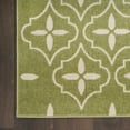 thumbnail image 5 of Nourison Essentials Outdoor Green Ivory 6' x 9' Area Rug (6x9), 5 of 9