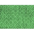 thumbnail image 1 of Ahgly Company Indoor Rectangle Abstract Emerald Green Contemporary Area Rugs, 6' x 9', 1 of 4