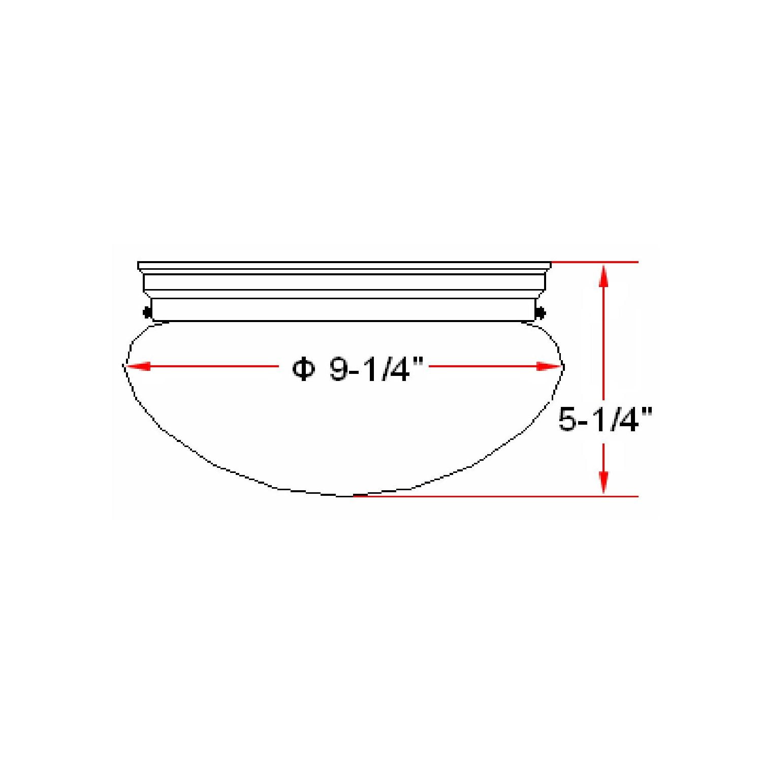 Design House Millbridge 2-Light Indoor Dimmable Flush Mount Ceiling Light, Satin Nickel
