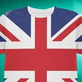 thumbnail image 5 of British Flag Union Jack All Over Youth T Shirt Multi YMD, 5 of 7