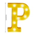 thumbnail image 3 of LED Letter Lights Sign Light Up For Home Party Wedding Decoration Light Up Letters Alphabet Letter Sign Battery Powered For Christmas Birthday Party Decoration, 3 of 4