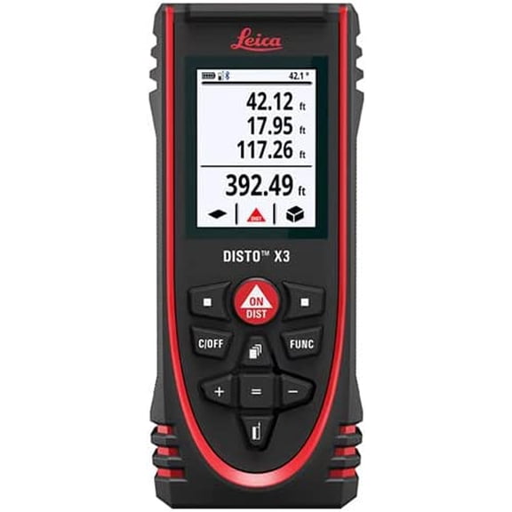 Sigalect DISTO X3 - Rugged Laser Distance Meter (Catalog 850834)