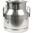 thumbnail image 6 of Fetcoi, Milk Can 20 Liter 5.25 Gallon Heavy Duty Stainless Steel Milk Can Wine Pail Bucket Tote Jug with Sealed Lid, 6 of 9