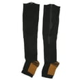 thumbnail image 3 of Compression Socks, Compact Zipper Compression Socks Portable Leg Shaping Soft Washable Skin Friendly  for Home Travel Black Splicing,Skin Color Splicing, 3 of 7