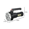 thumbnail image 3 of SuoKom 11 Lights Light Source Built-in Battery Rechargeable Portable Light Flashlight Searchlight Outdoor Camping Light, 3 of 8