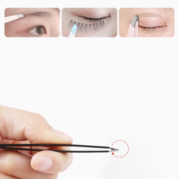 Pinzas Para Dar Forma A Las Cejas Pinzas Cosméticas Pinzas Para Depilar Las Cejas Pinzas Cosméticas De Punta Inclinada Pinzas Para Dar Forma Al Pelo De Las Cejas Pinzas Para Dar ANGGREK Cosmetic Tweezers
