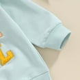thumbnail image 7 of Okbabeha Toddler Baby Girl Birthday Outfit Embroidery Sweatshirt Crewneck Long Sleeve Pullover Shirt Spring Fall Clothes, 7 of 7
