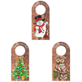thumbnail image 1 of Navidad Muñeco Nieve Manija Puerta, 1 of 7