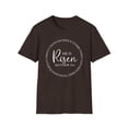 thumbnail image 2 of He Is Risen, Gildan Unisex Softstyle T-Shirt, Religious Graphic Tee, S-3XL, 2 of 5