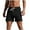 Black, variant on cfhntfmh Men's Sweat Shorts Cotton Above Knee Comfy Soft Lounge Shorts Casual Gym Workout Summer Shorts with Pockets