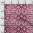 thumbnail image 2 of oneOone Rayon Light Pink Fabric Block Craft Projects Decor Fabric Printed By The Yard 56 Inch Wide, 2 of 8