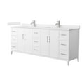 thumbnail image 5 of Wyndham Collection Wch717184d-Vca-Unsmxx Elan 84" Free Standing Double Basin Vanity Set -, 5 of 6