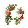 thumbnail image 3 of 2 piezas de flores de arco de boda Strade Fareast Limited guirnalda decoraciones rústicas 45 cm x 25 cm 40 cm x 20 cm, 3 of 8